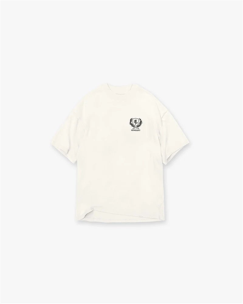 Crest T-Shirt - Flat White