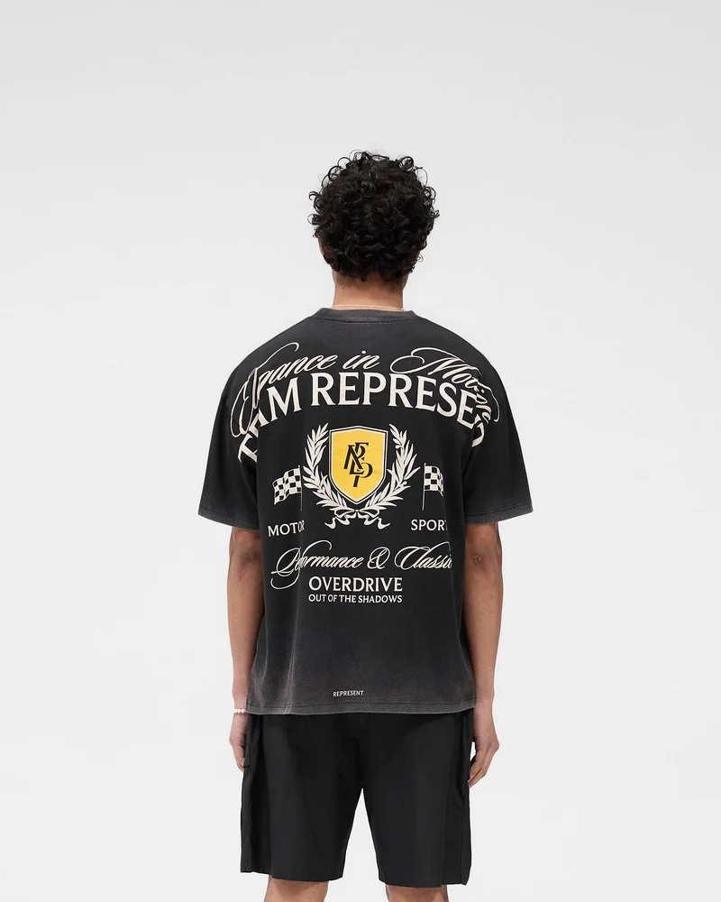 Crest T-Shirt - Vintage Black