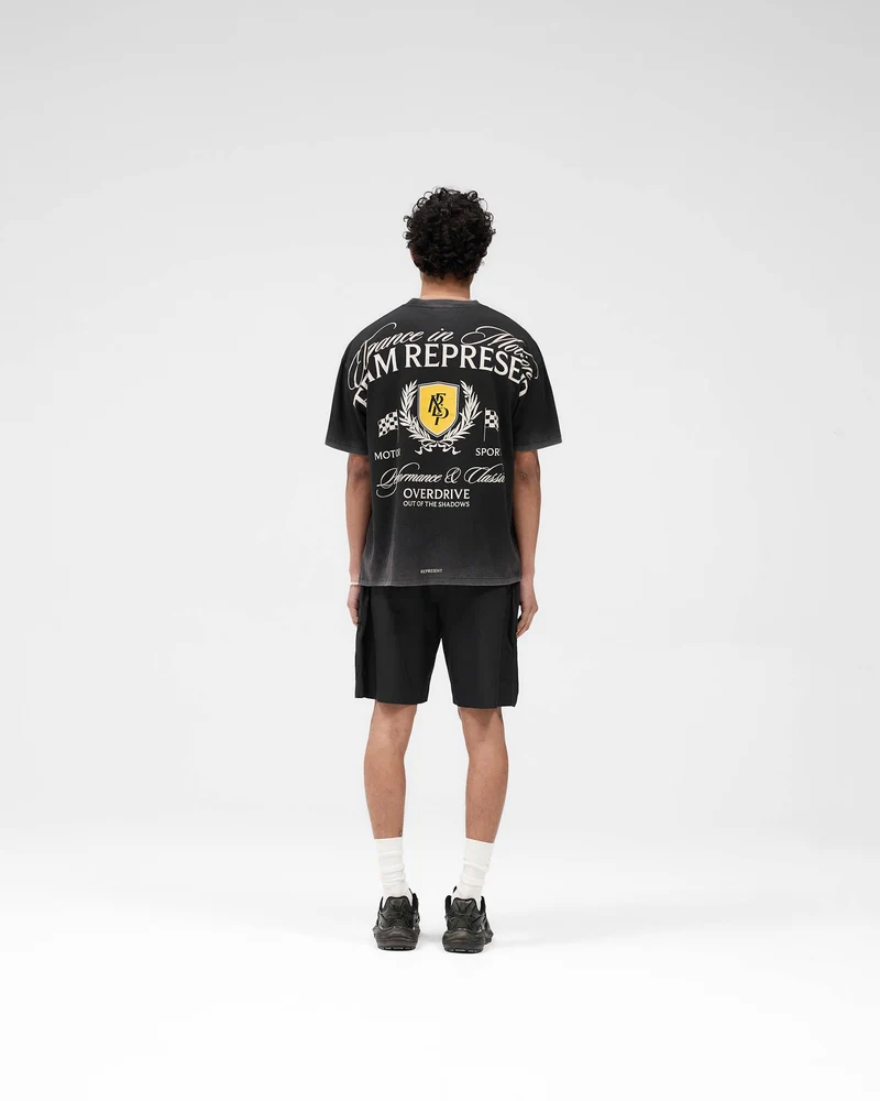 Crest T-Shirt - Vintage Black