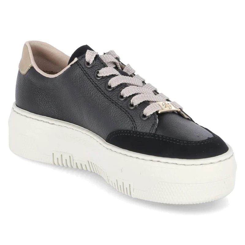 Plateausneaker Schwarz