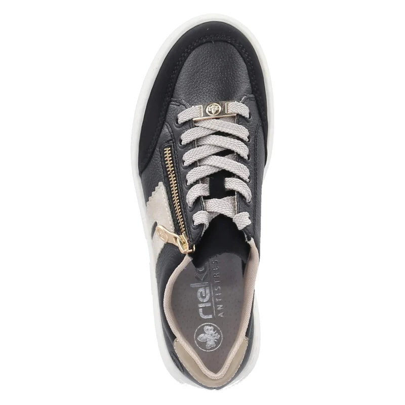 Plateausneaker Schwarz