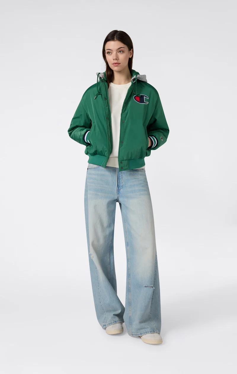 Women’s Hooded Bomber Jacket