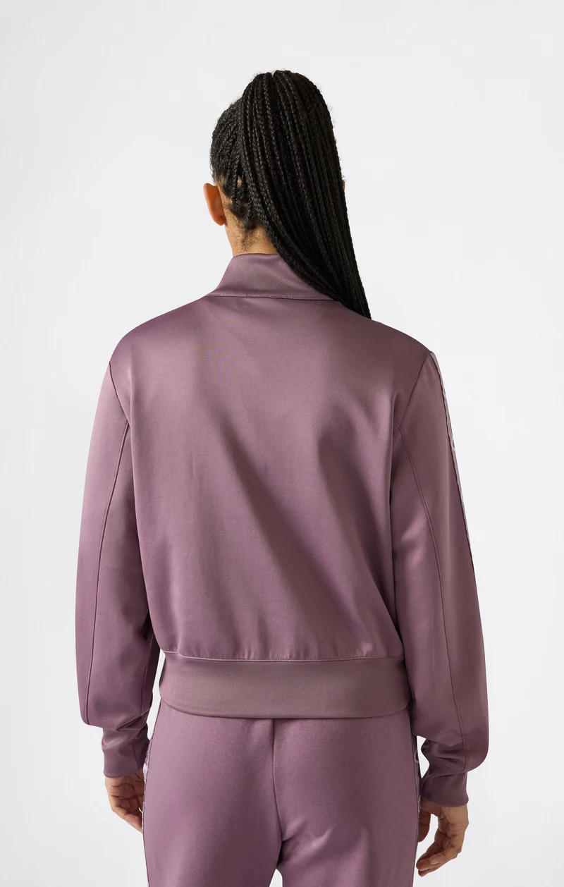 Women’s Full Zip Tape Logo Interlock Sweatshirt