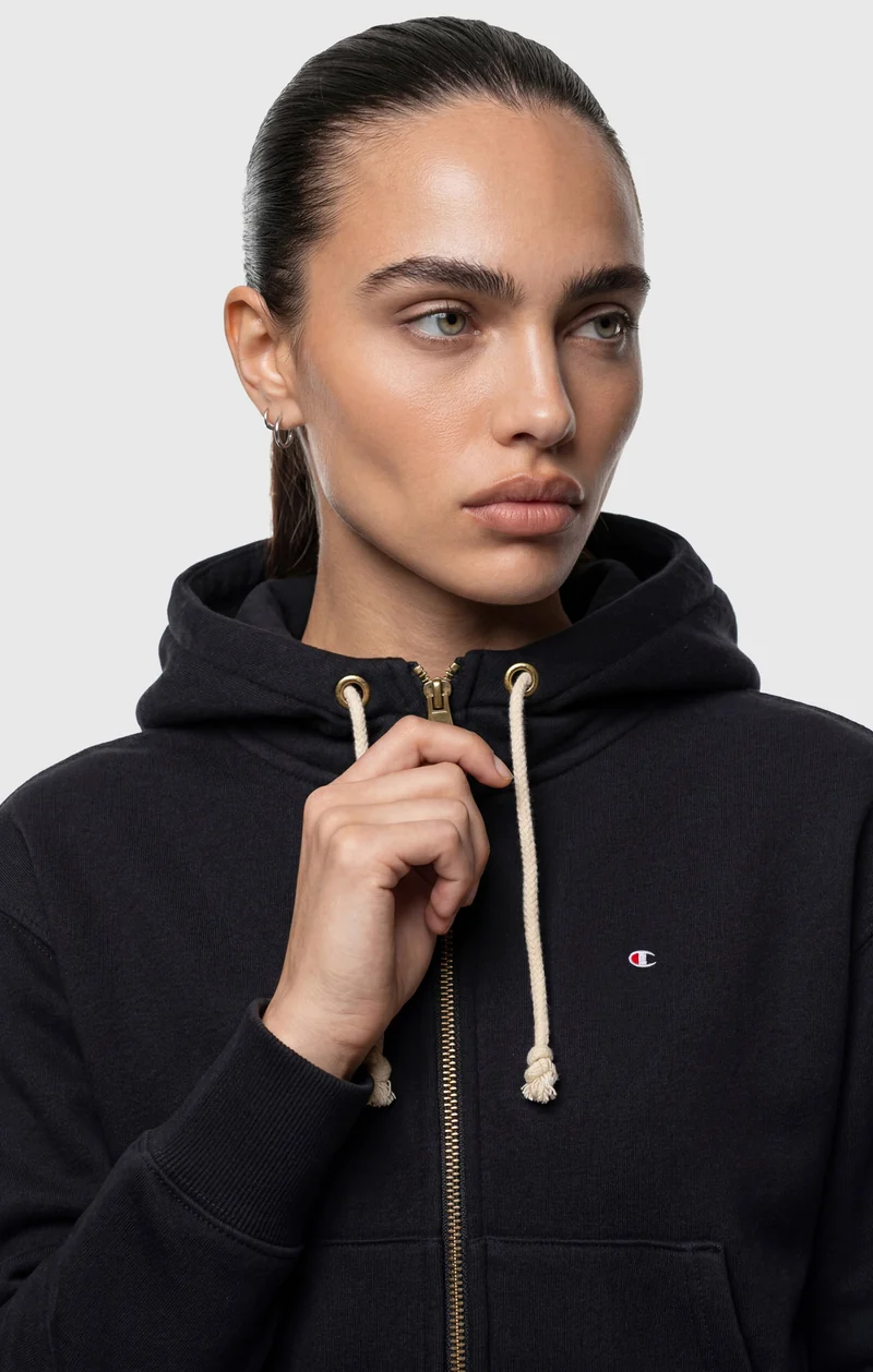 Women’s Lightweight Reverse Weave Full Zip Hoodie