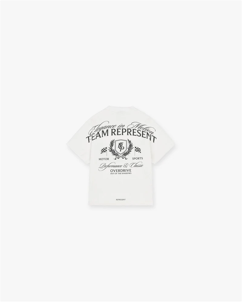 Mini Crest T-Shirt - Flat White