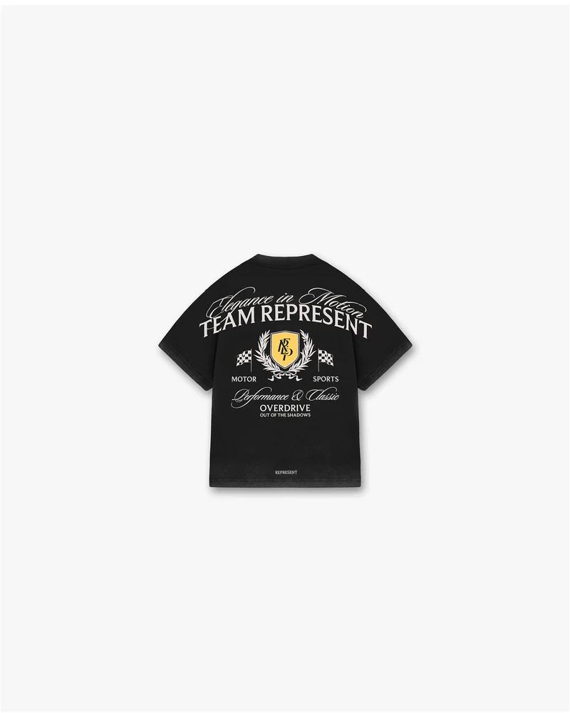 Kids Crest T-Shirt - Vintage Black