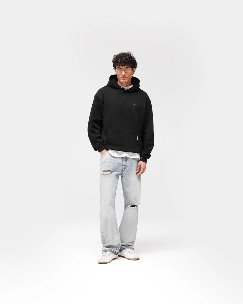 Represent Owners Club Hoodie - Black Matte