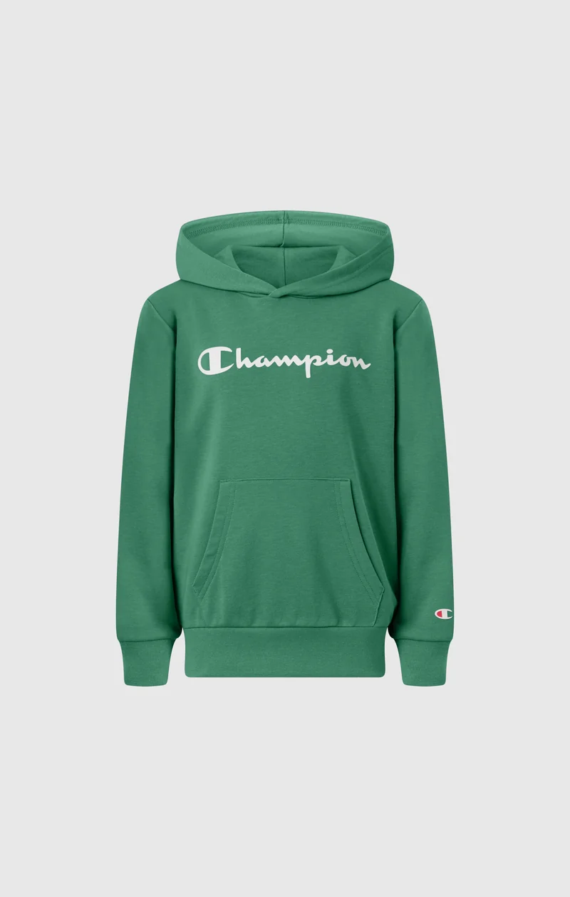 Boys’ Lightweight Hooded Sweatshirt with Maxi Printed Logo