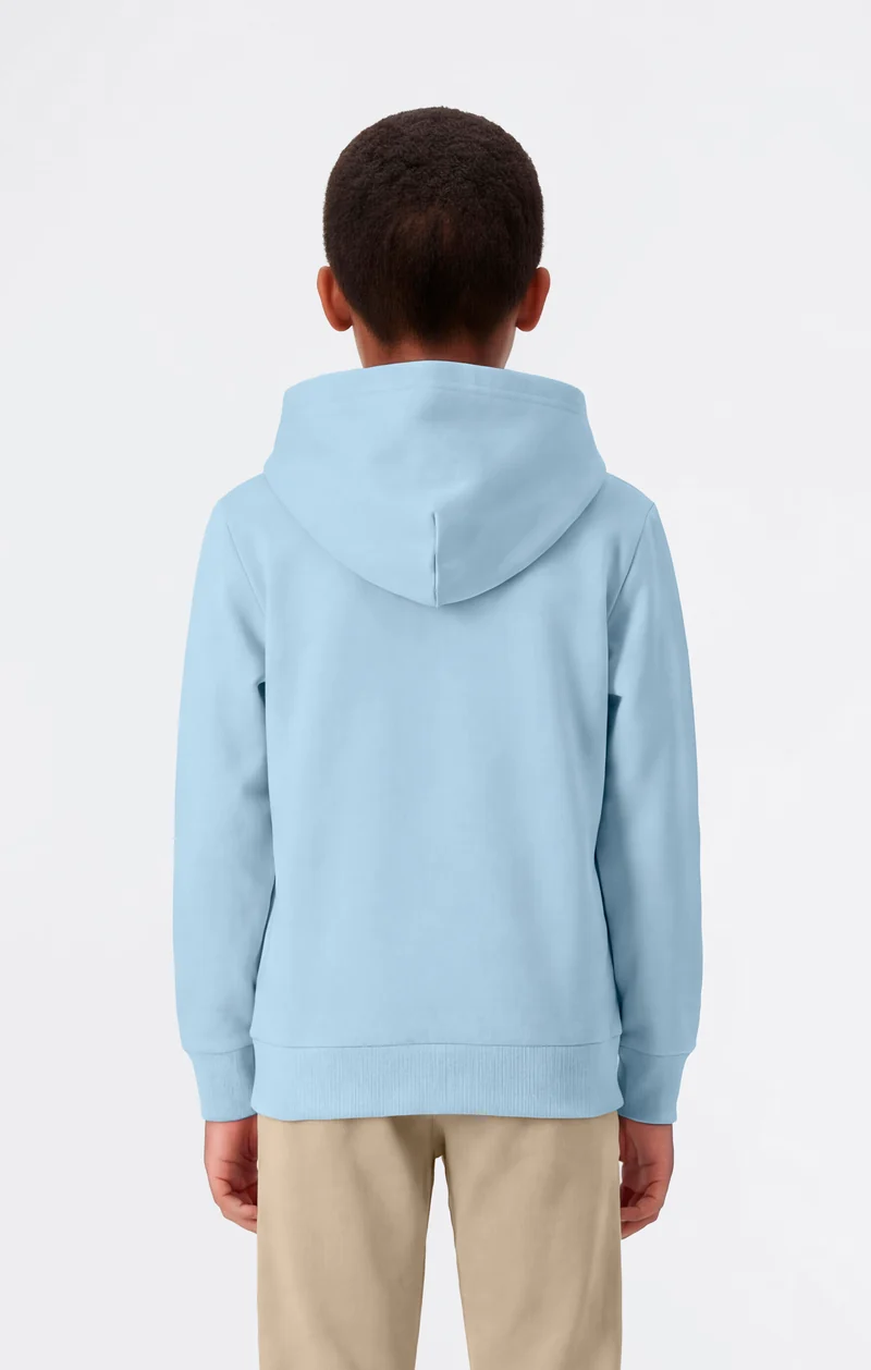 Boys’ Lightweight Hooded Sweatshirt with Maxi Printed Logo