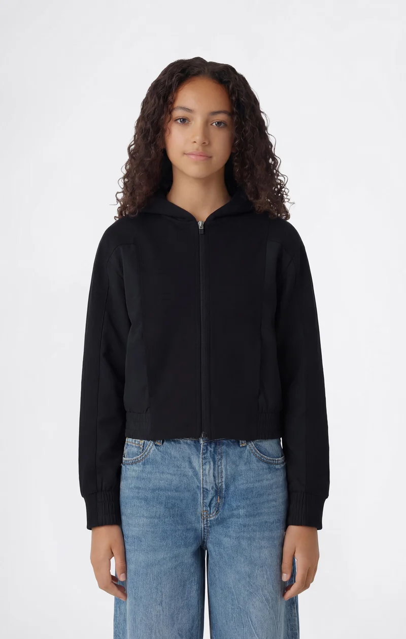 Girls’ C-Tech Full Zip Hooded Sweatshirt