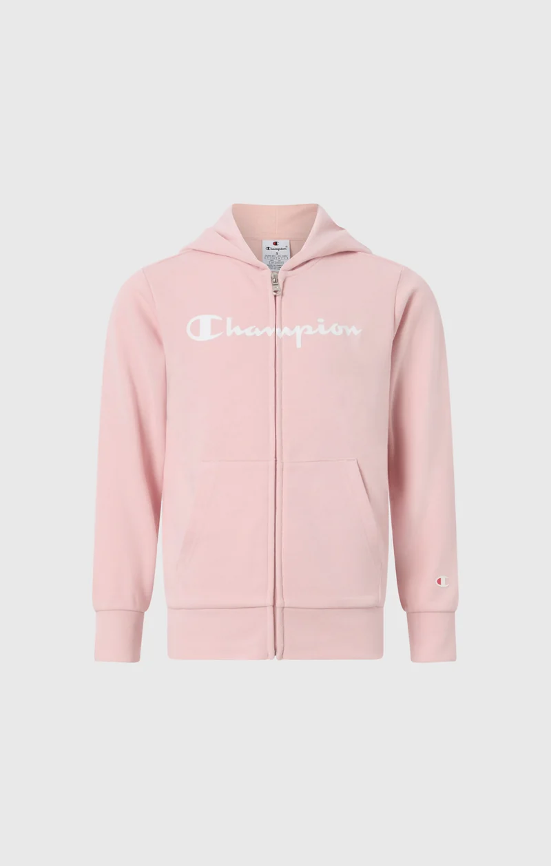Boys' Full Zip Hoodie with Maxi Logo