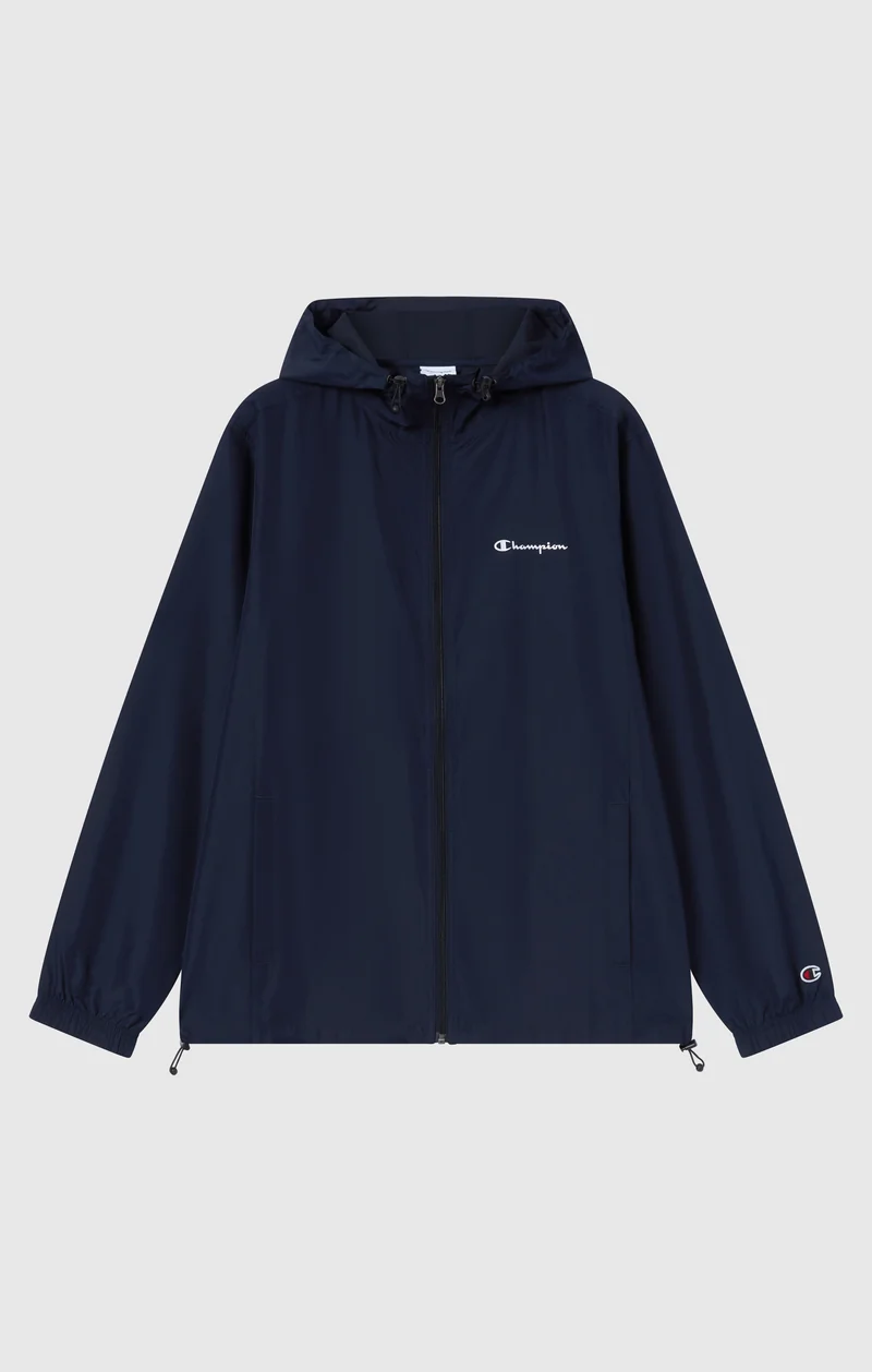 Men’s Lightweight Full Zip Hooded Windbreaker Jacket
