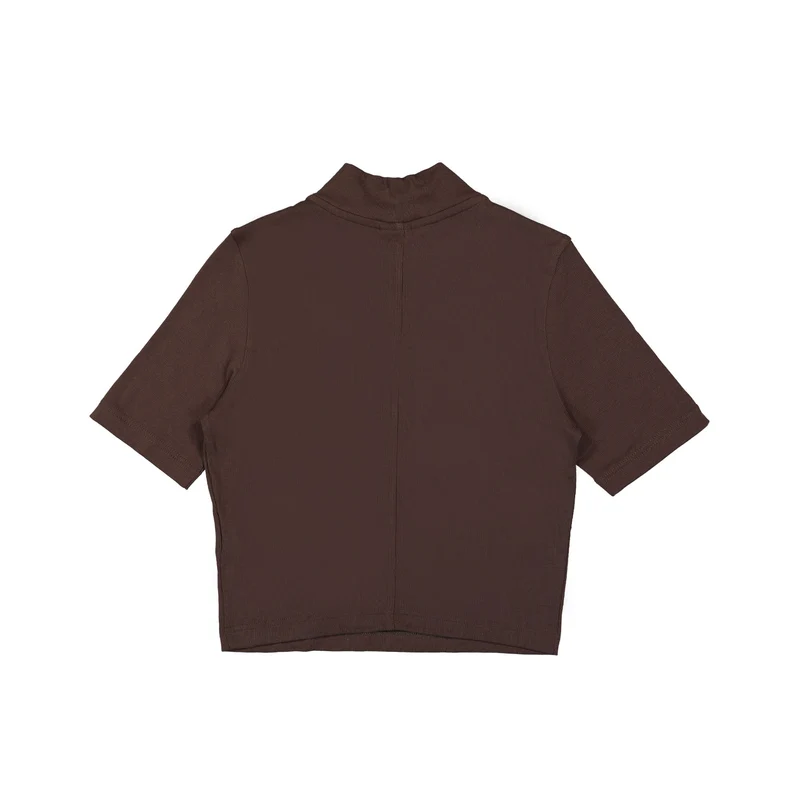 W NSW Essentials Rib Mock SS Top