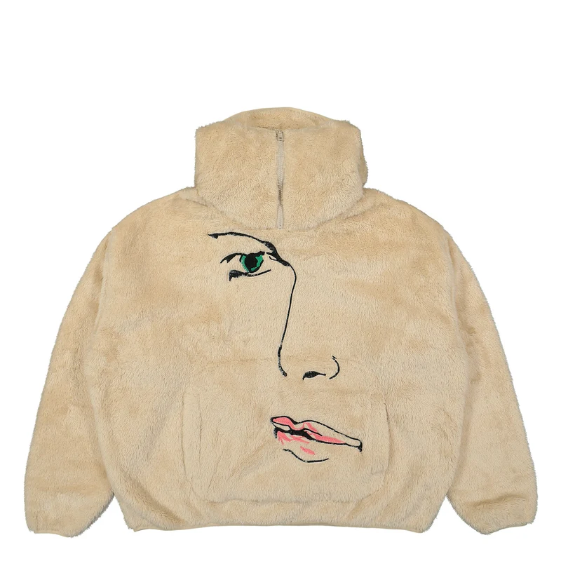 Embroidered Fleece 3/4 Zip