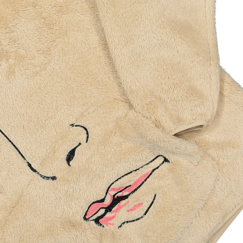 Embroidered Fleece 3/4 Zip