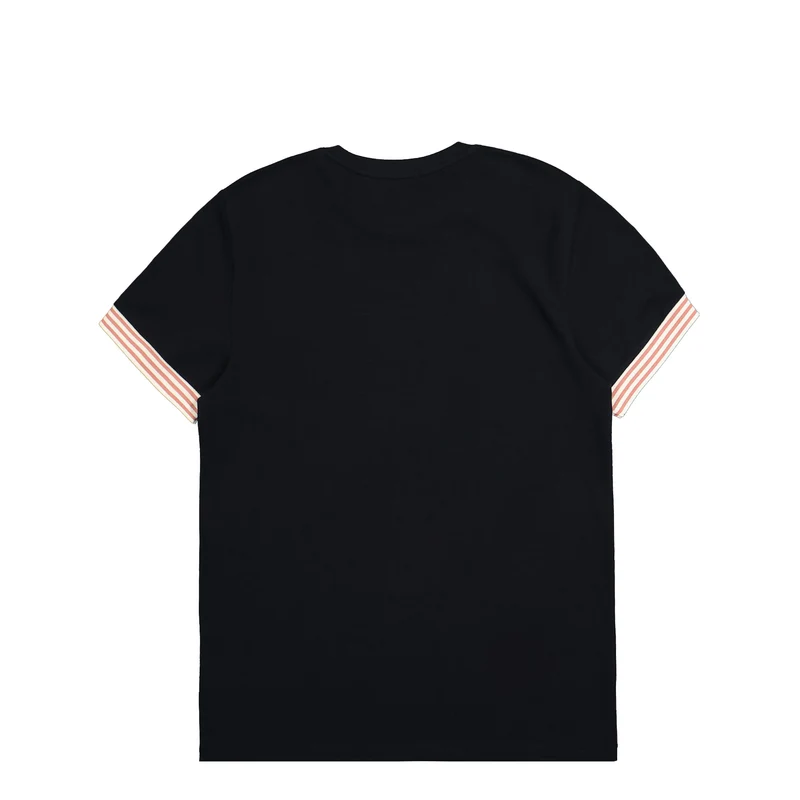 Striped Cuff T-Shirt