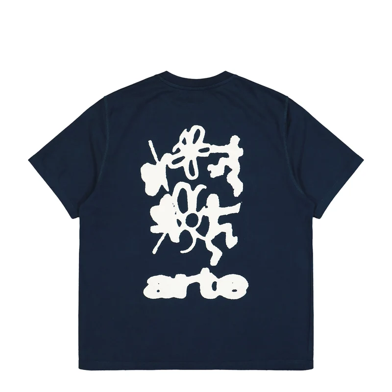Blurry Back Print T-Shirt