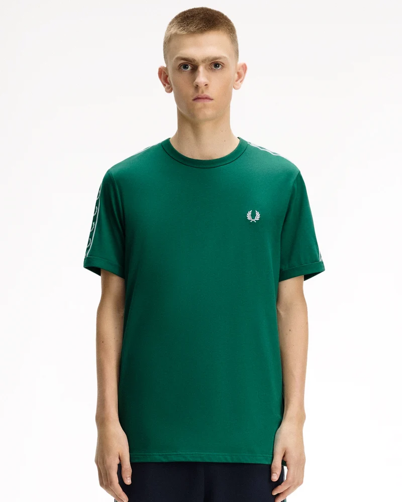 Contrast Tape Ringer T-Shirt