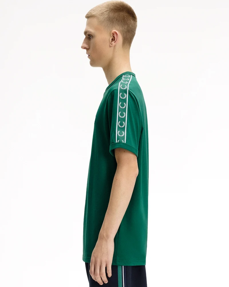 Contrast Tape Ringer T-Shirt