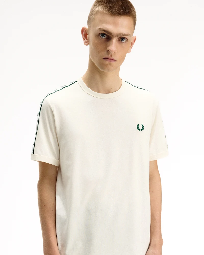 Contrast Tape Ringer T-Shirt