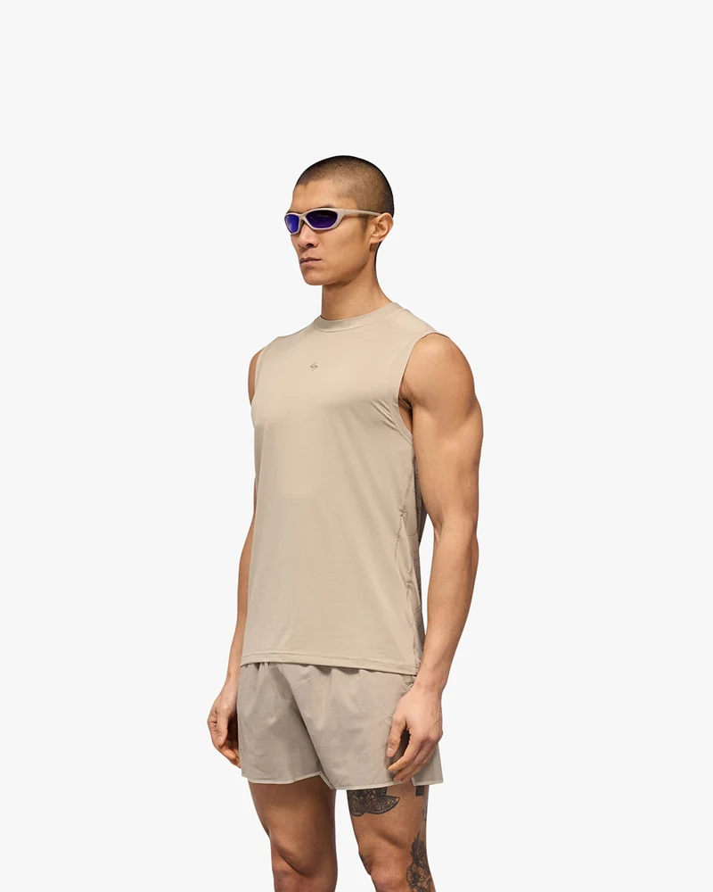 247 Contour Run Tank - Pebble