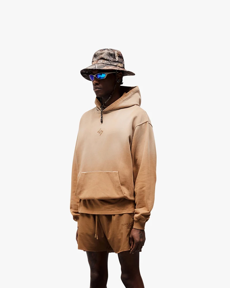 247 Motion Oversized Hoodie - Rust