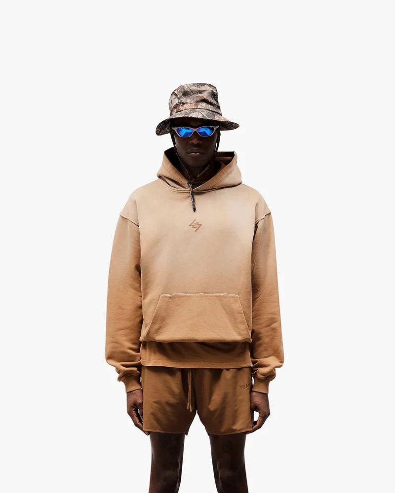 247 Motion Oversized Hoodie - Rust