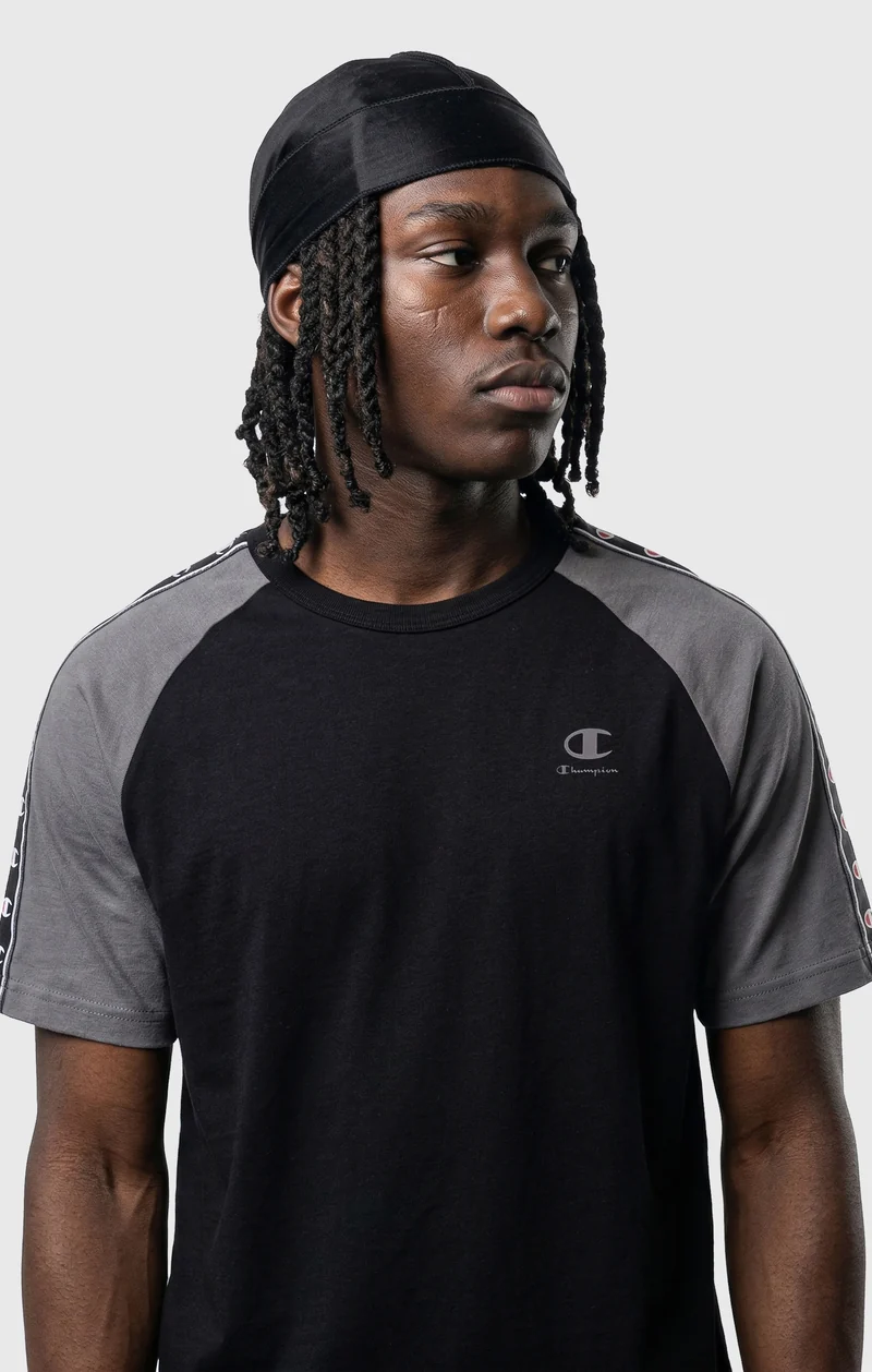 Men’s Tape Logo Raglan Sleeve T-Shirt