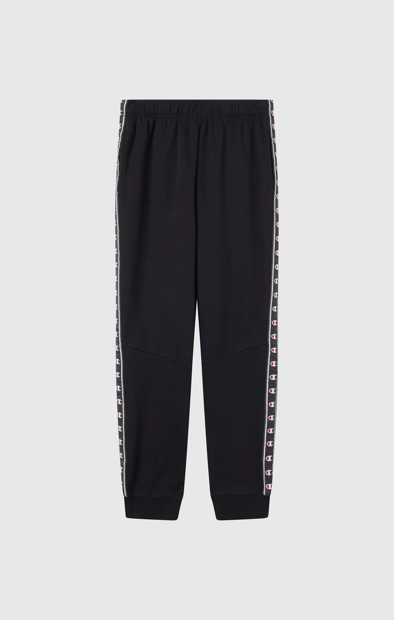 Men’s Interlock Tape Logo Rib Cuff Pants