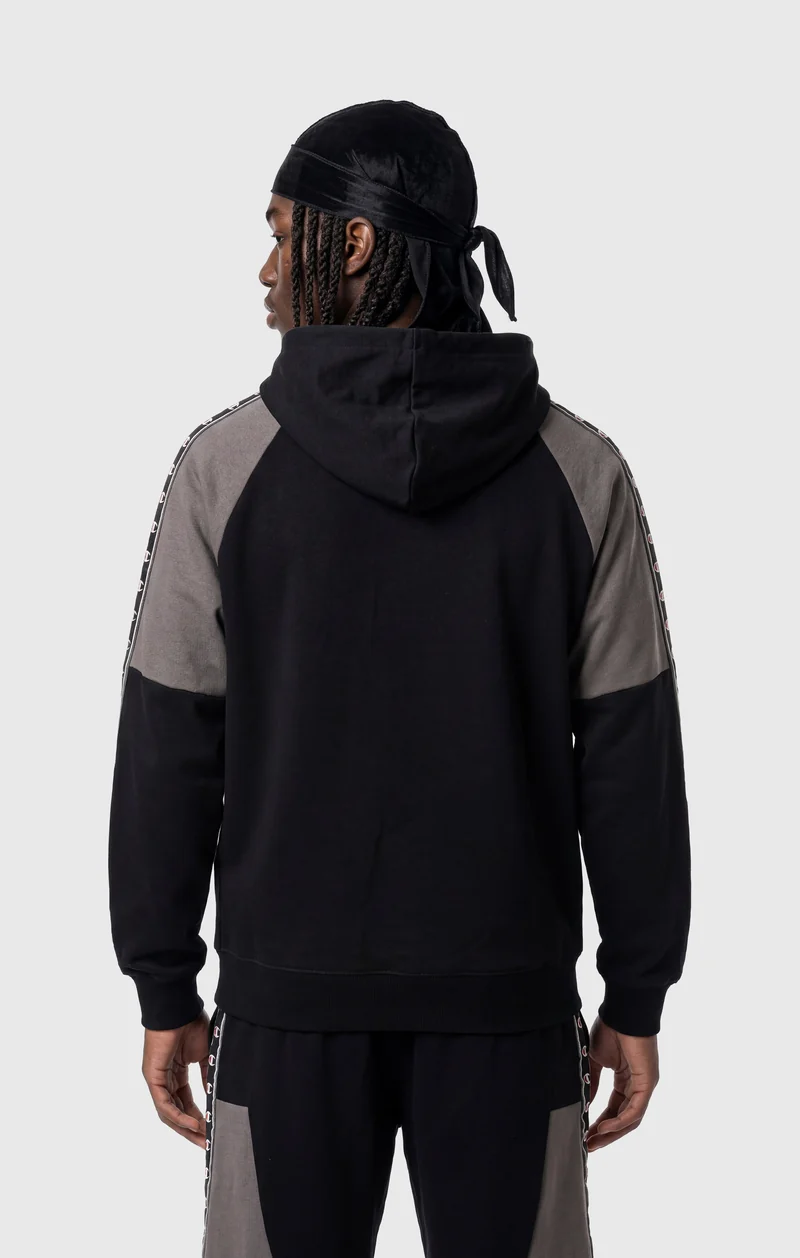 Men’s Interlock Tape Logo Hooded Sweatshirt