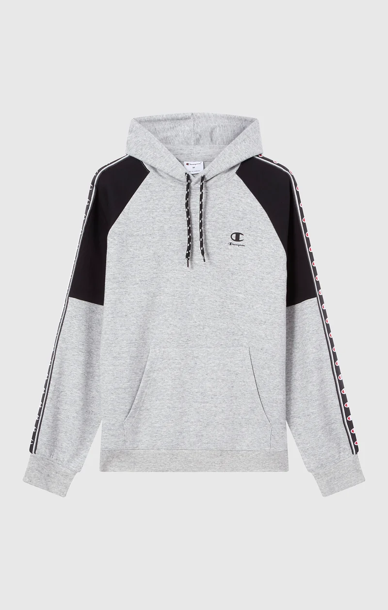 Men’s Interlock Tape Logo Hooded Sweatshirt