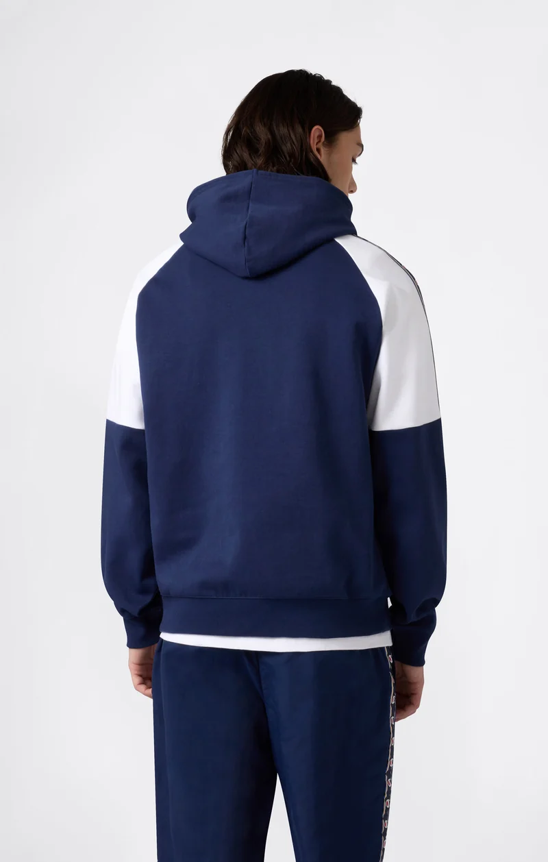 Men’s Interlock Tape Logo Hooded Sweatshirt