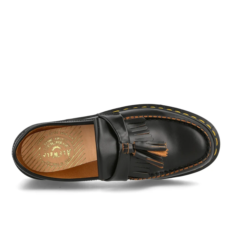 adrian tassel loafers