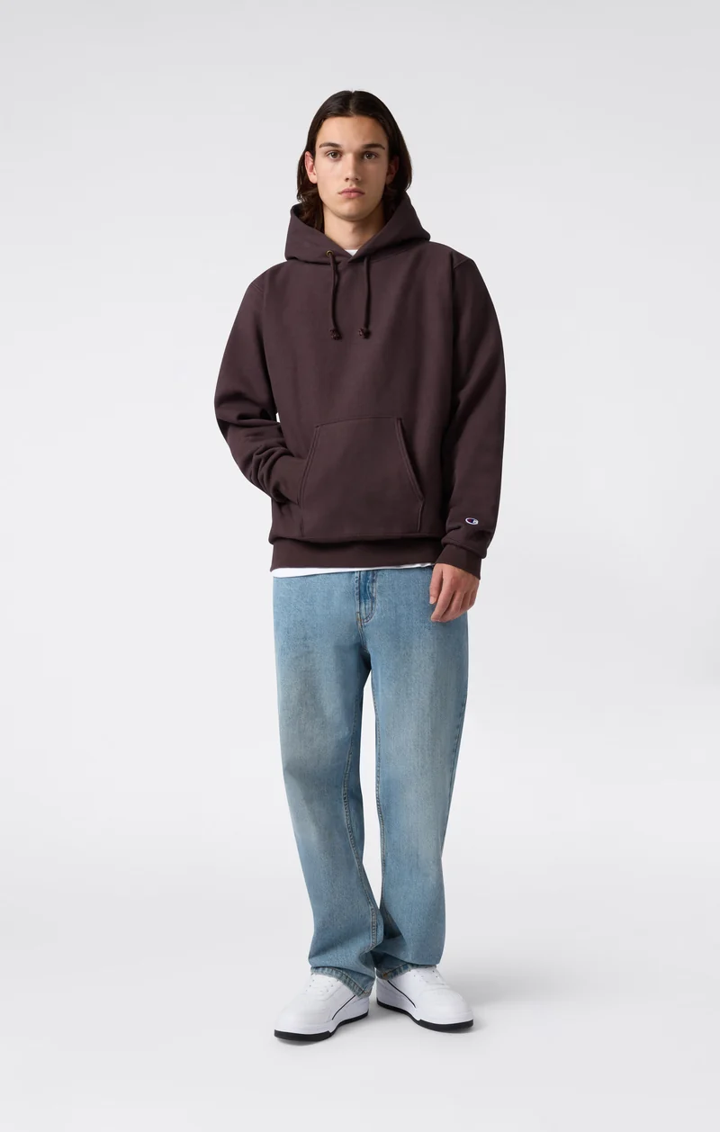 Men's Fleece Reverse Weave Hoodie Made in USA