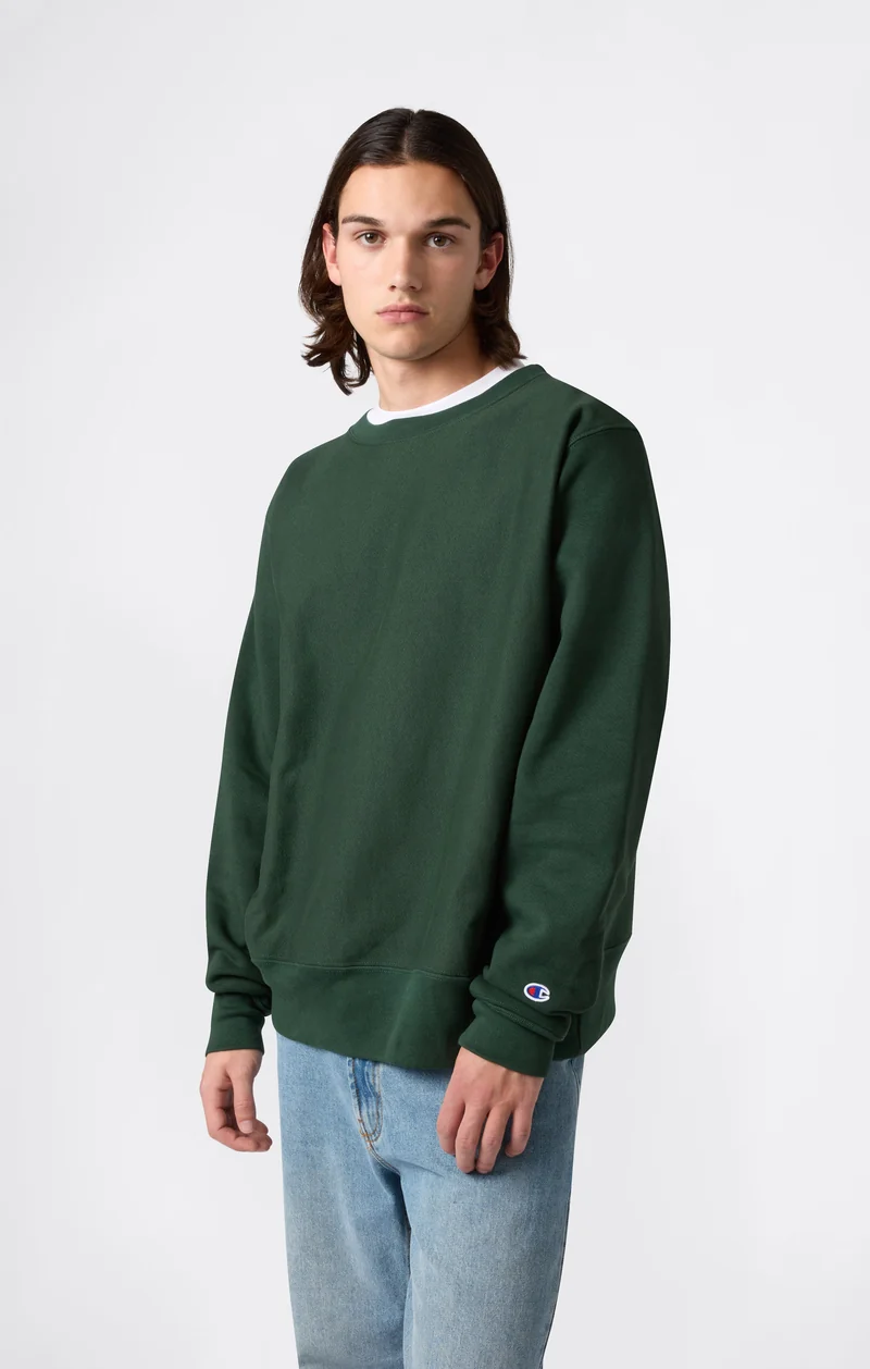 Men's Fleece Reverse Weave Sweatshirt Made in USA