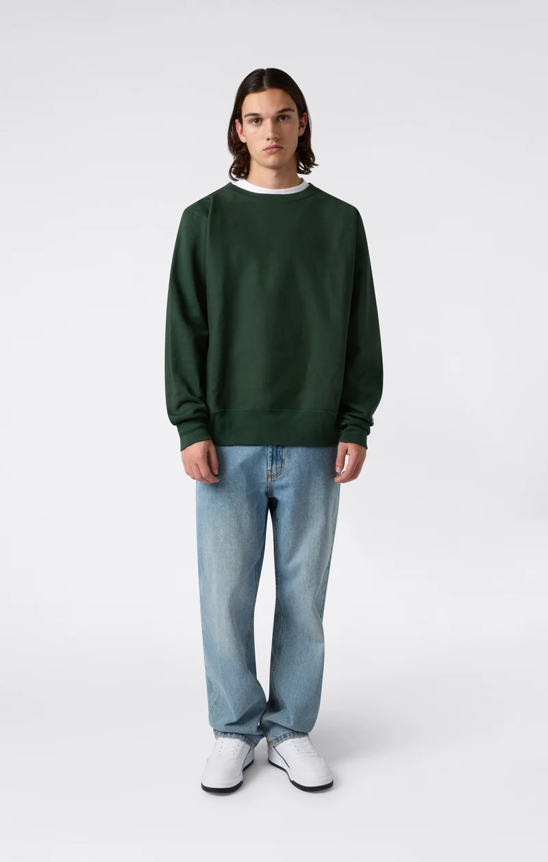 Men's Fleece Reverse Weave Sweatshirt Made in USA