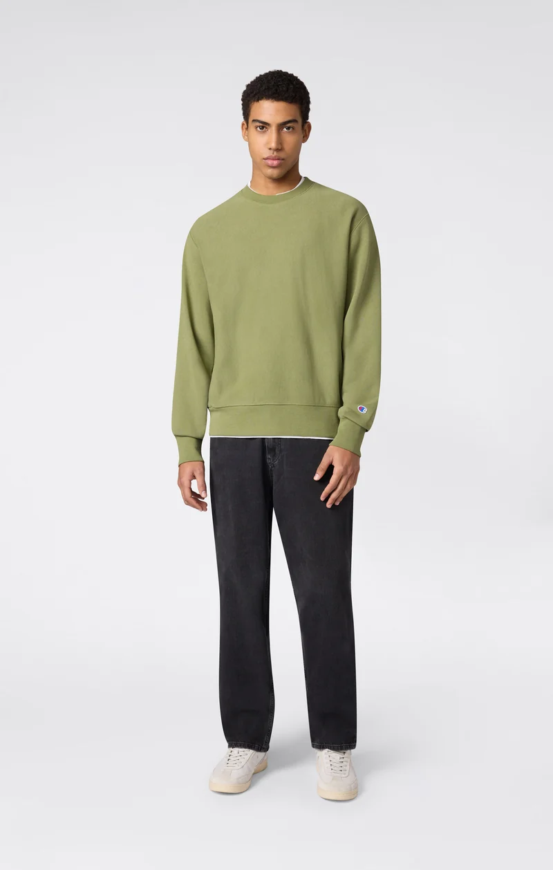 Men’s Lightweight Crewneck Sweatshirt Reverse Weave