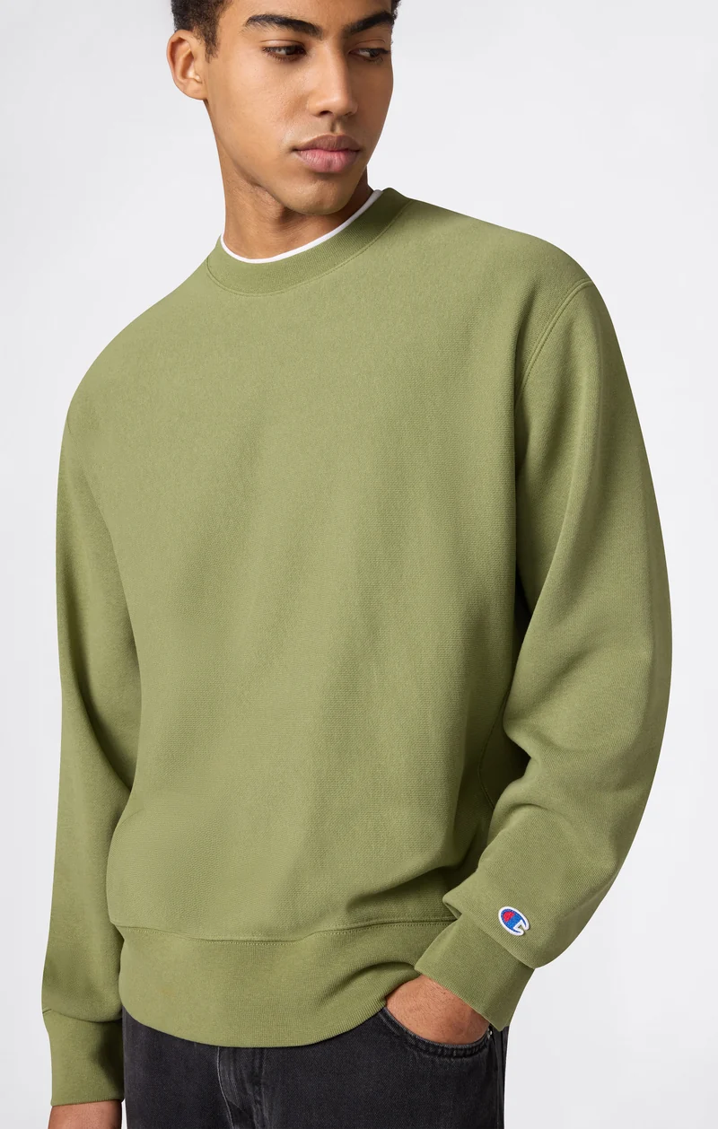 Men’s Lightweight Crewneck Sweatshirt Reverse Weave