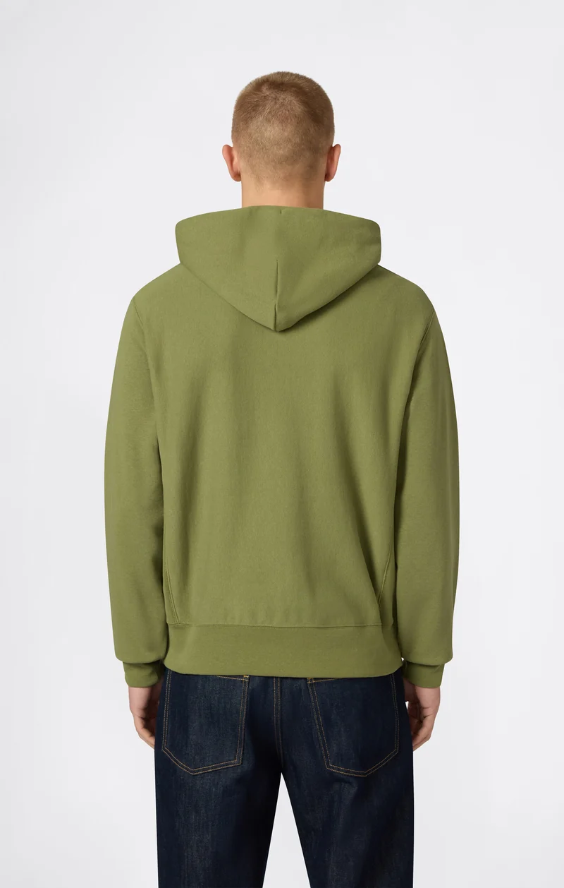 Men’s Lightweight Hooded Sweatshirt Reverse Weave