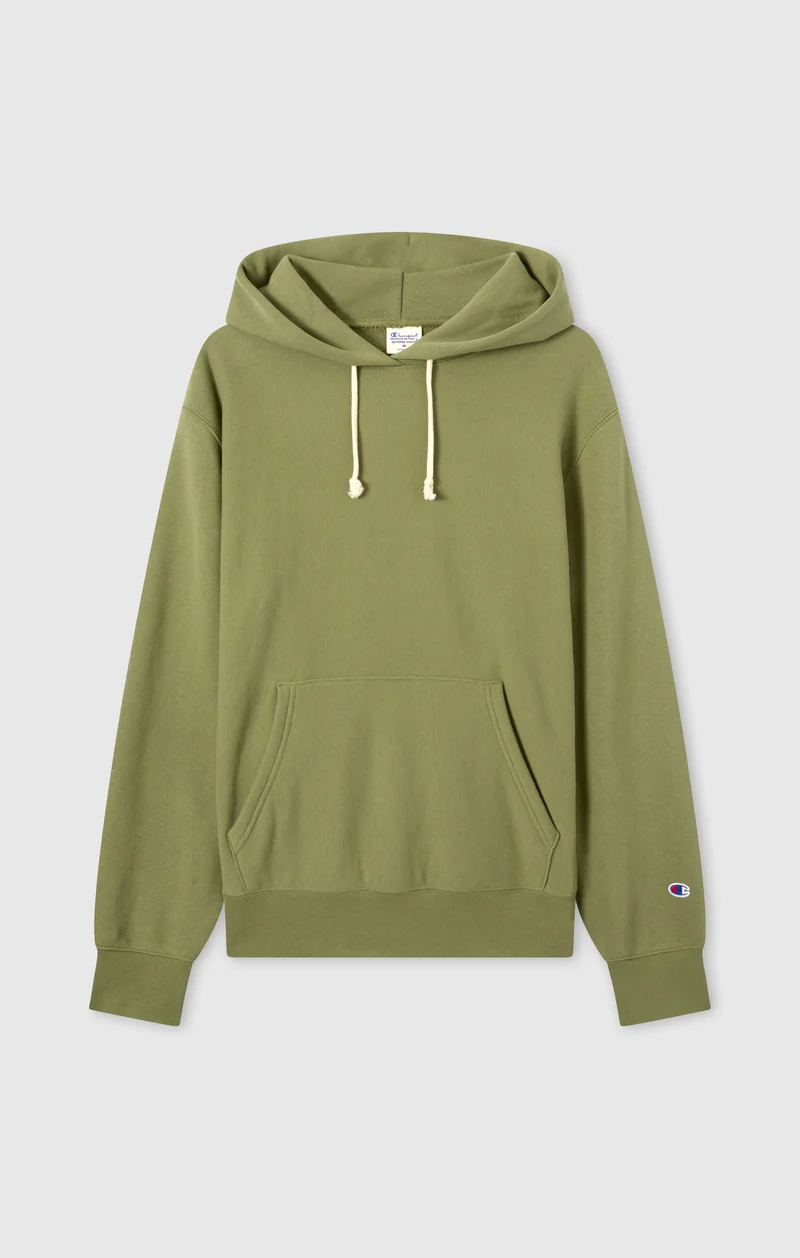 Men’s Lightweight Hooded Sweatshirt Reverse Weave