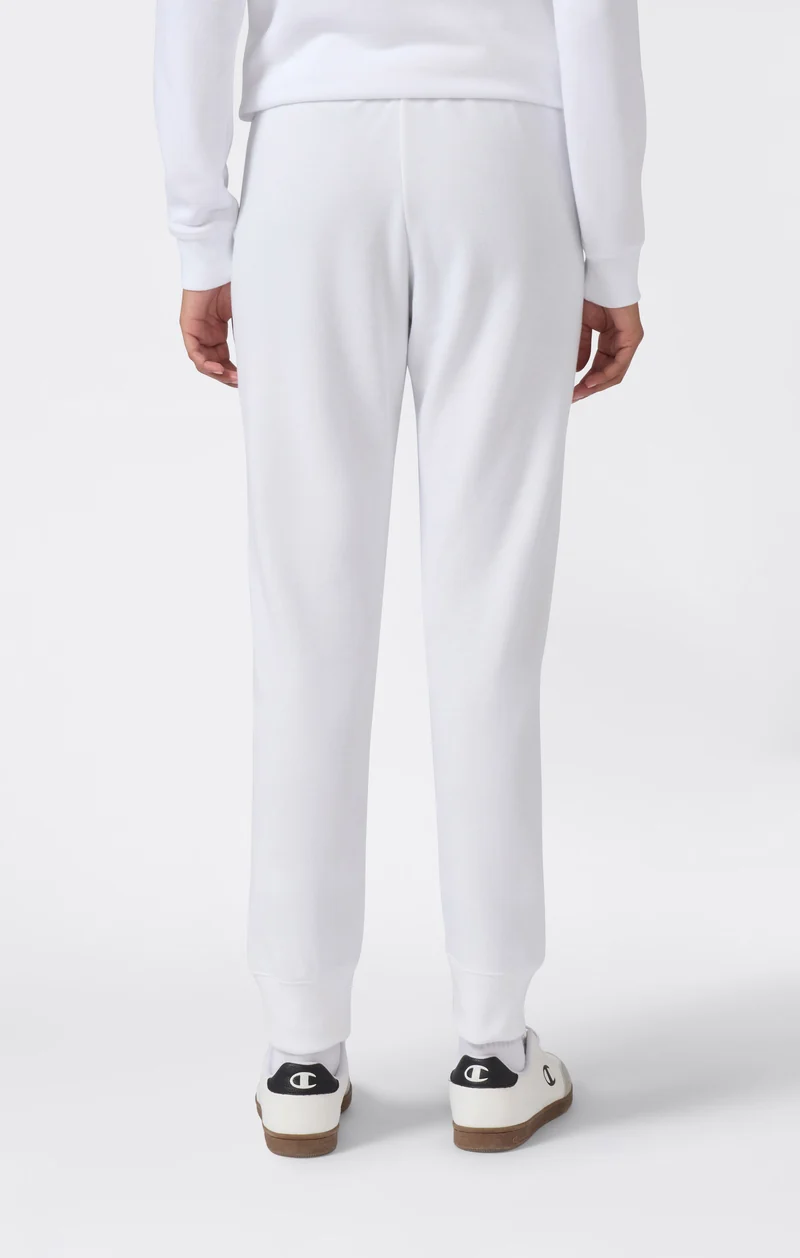 Women’s Lightweight Jogger Pants with Rib Cuffs and Maxi Printed Logo