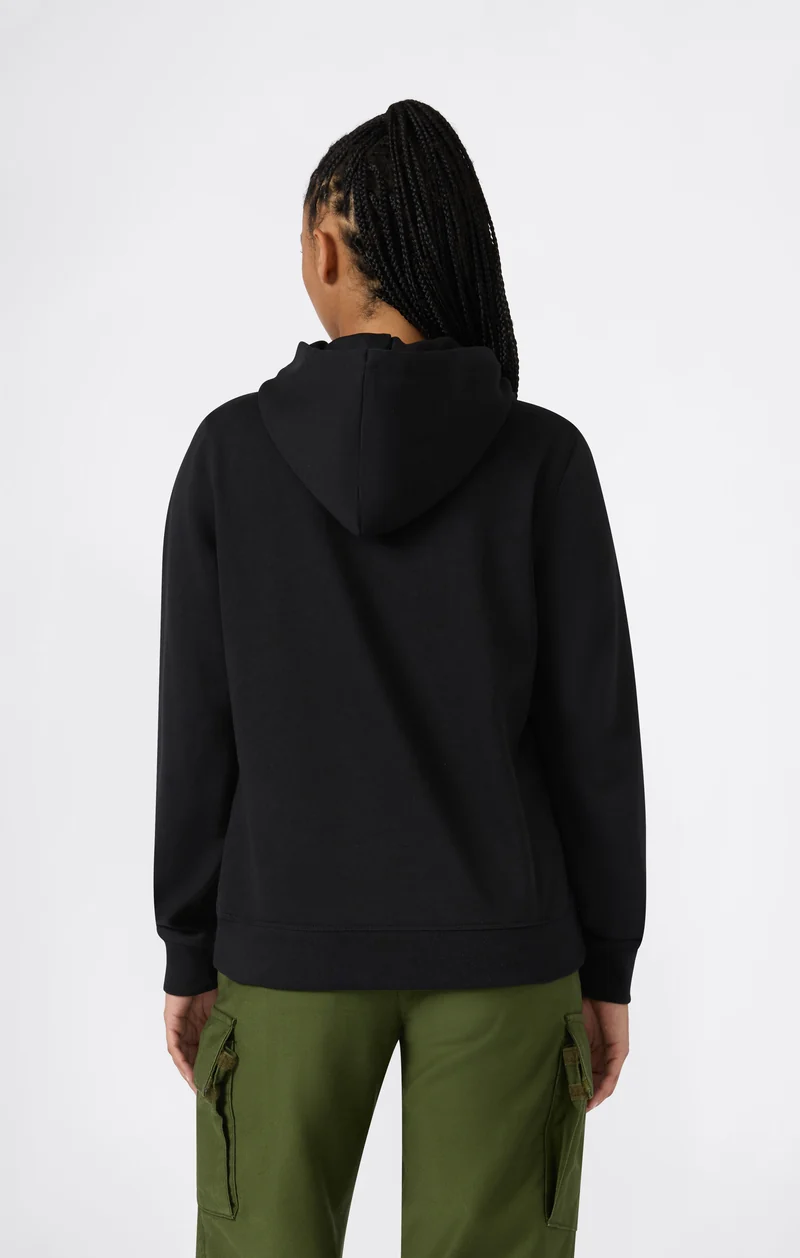 Lightweight Hoodie with Maxi Logo for Women