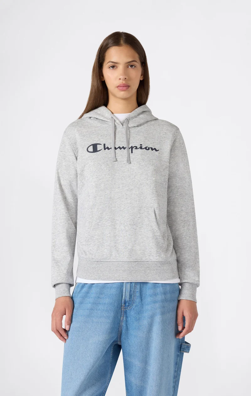 Lightweight Hoodie with Maxi Logo for Women