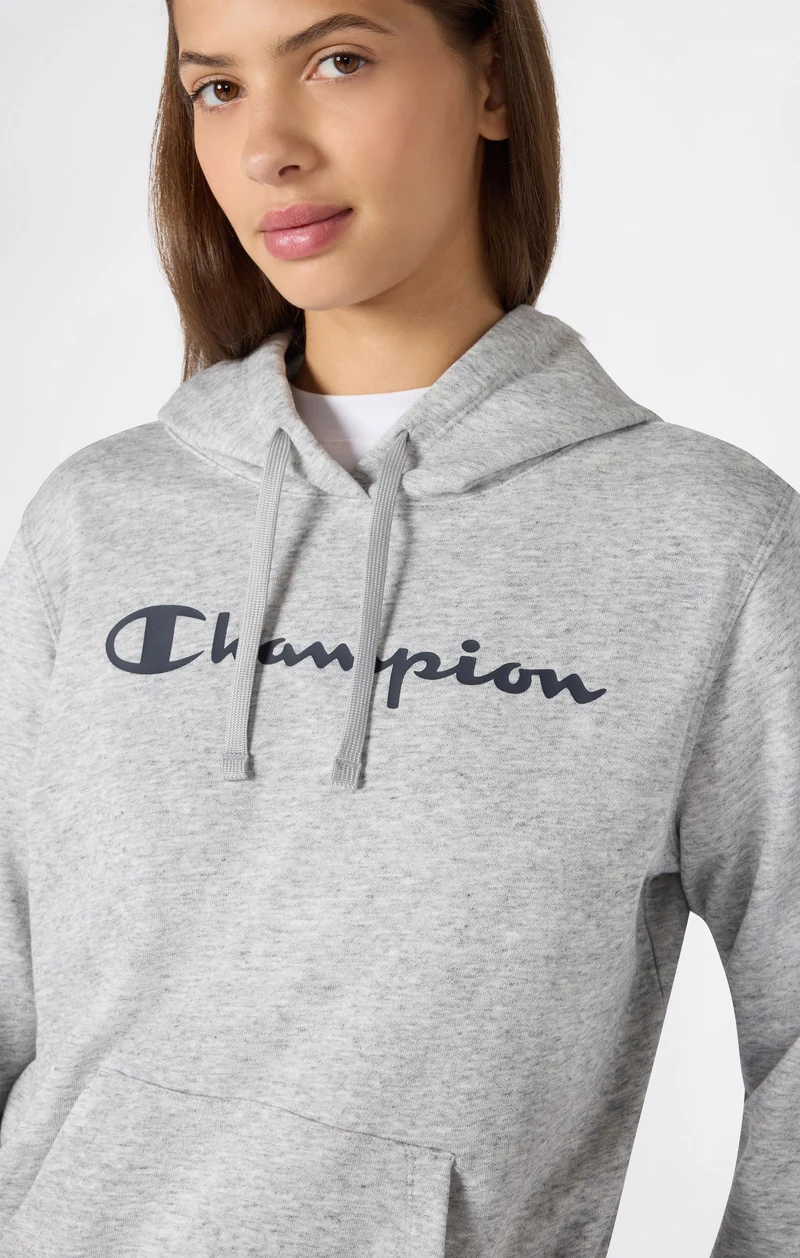 Lightweight Hoodie with Maxi Logo for Women