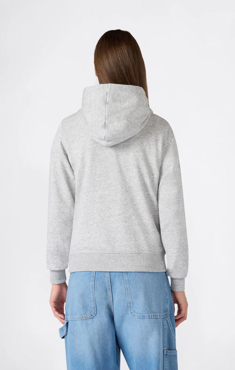 Lightweight Hoodie with Maxi Logo for Women