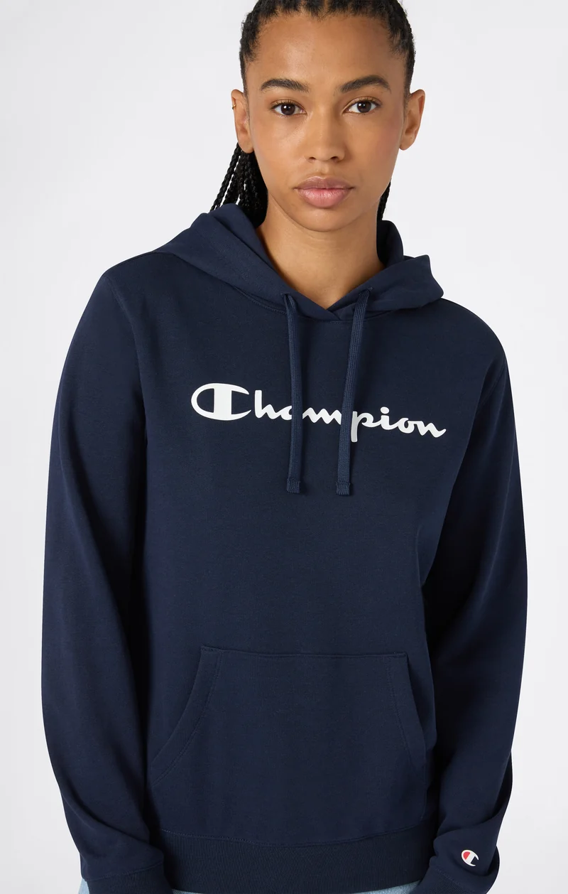 Lightweight Hoodie with Maxi Logo for Women