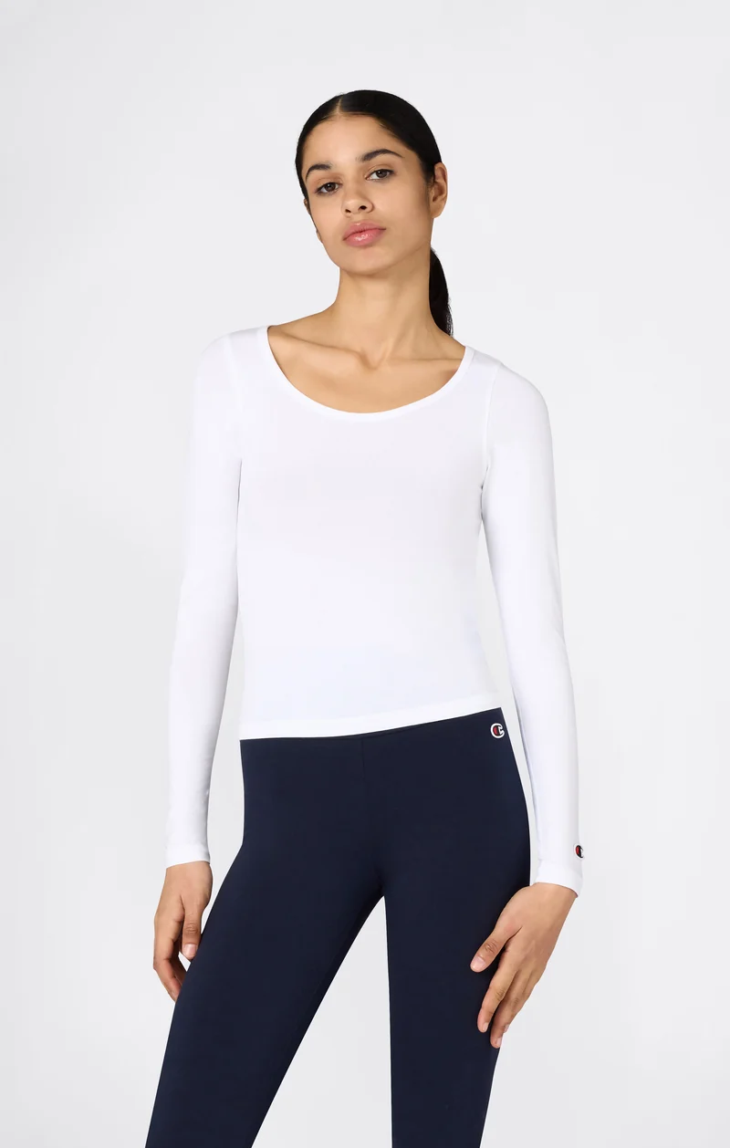 Women’s Long Sleeve Scoop Neck T-Shirt