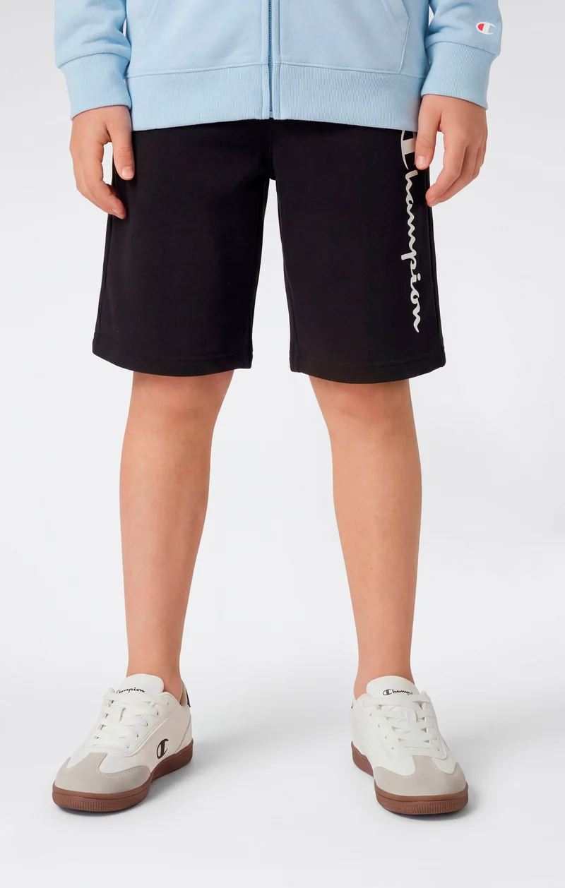Boys’ Shorts with Maxi Printed Logo