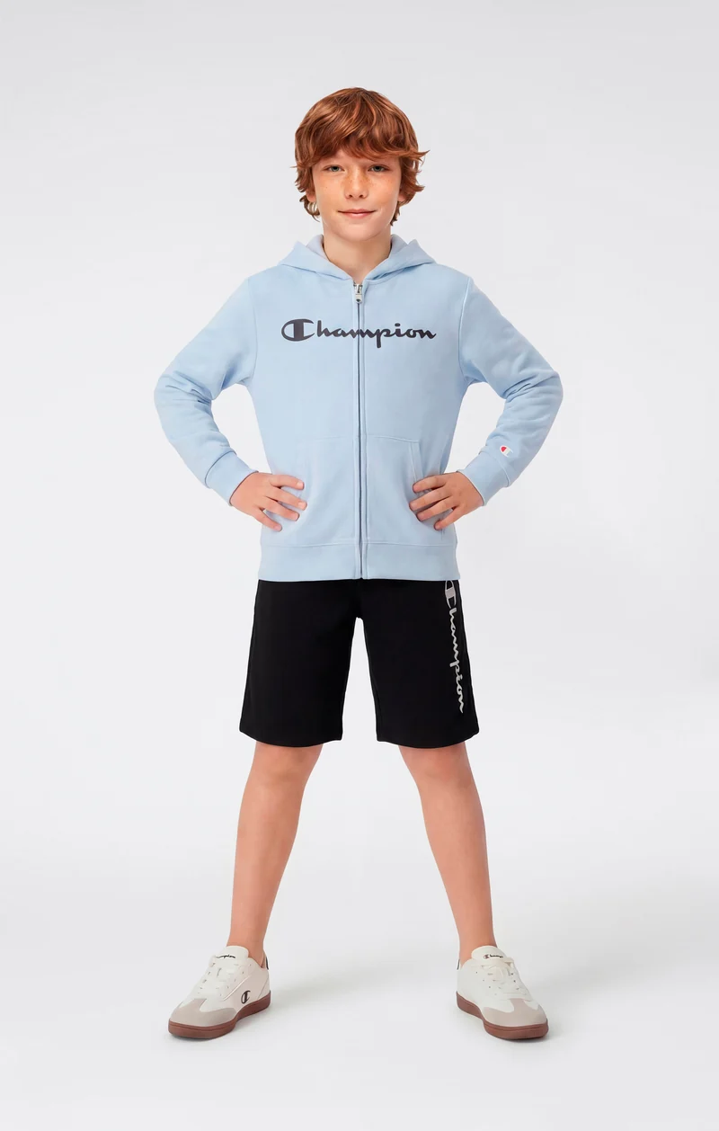Boys’ Shorts with Maxi Printed Logo