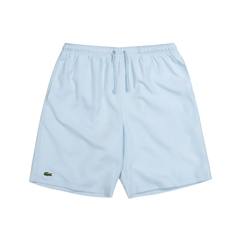 Solid Diamond Weave Taffeta Shorts